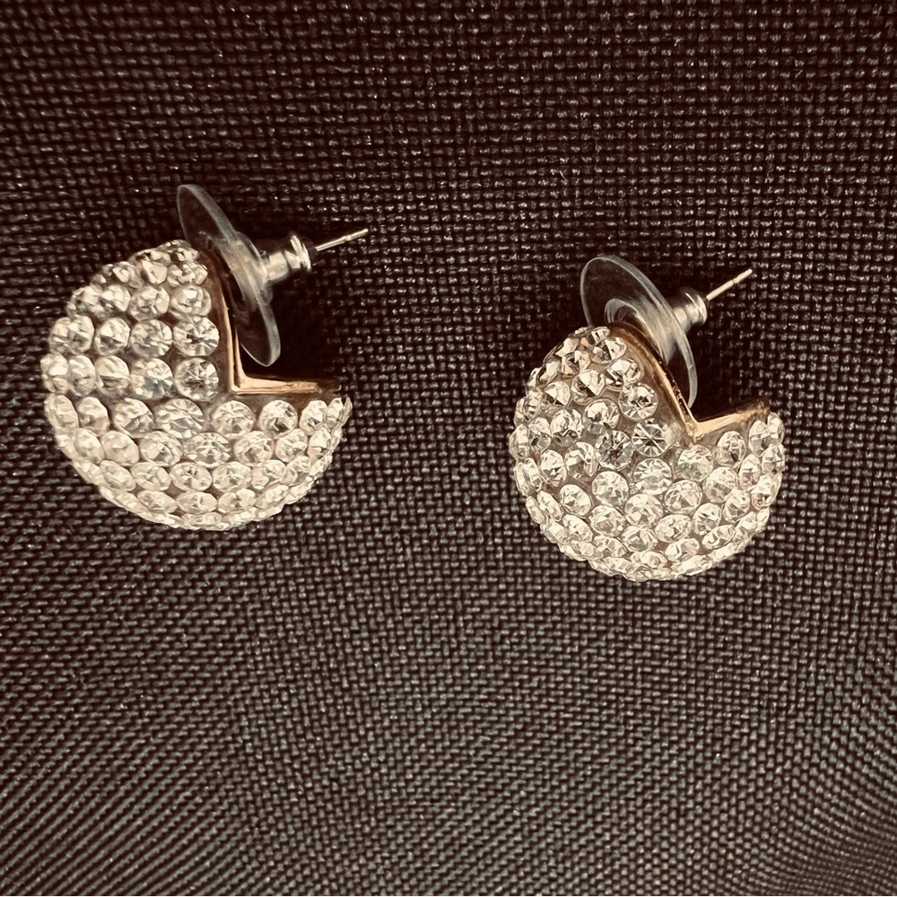 J. Crew Rhinestone Cluster Pierced Earrings